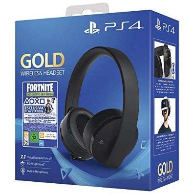 Ausverkauft! Sony PS 4 Wireless Headset Gold im Fortnite Neo Versa Bundle für 63,17€ (statt 84€)