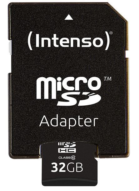 Intenso 32GB Micro SDHC Speicherkarte Class 10 BULK für 4€ (statt 6€)