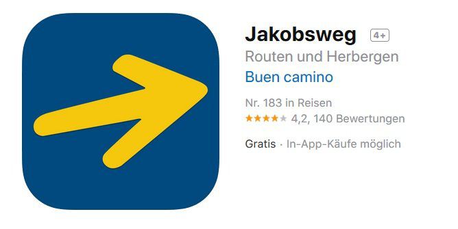 iOS: Jakobsweg App kostenlos (statt 25€)