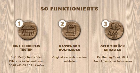 Geht noch! 8in1 Leckerlis kostenlos ausprobieren