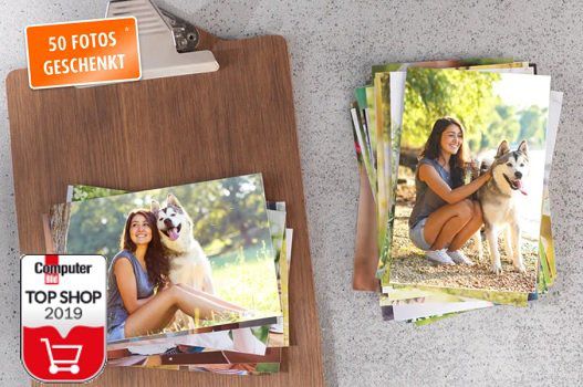 Abgelaufen! Kostenlos: 50 Fotos im 10er Format bei Pixum für Neukunden   nur 3,99€ Versandkosten