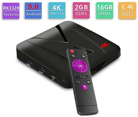 MX10 Mini TV Box mit 2GB, 16GB Speicher & Android 9.0 für 26,99€   aus DE