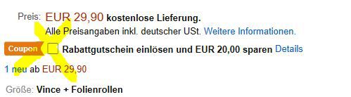 Geht wieder: Springlane Vince Vakuumierer für 9,90€ (statt 30€)