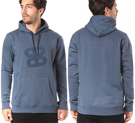 Planet Sports Herren Hoodie Logo Icon in Blau für 18,86€ (statt 34€)