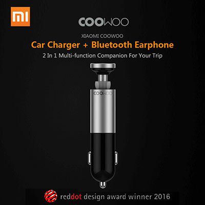 Xiaomi CooWoo Kfz Ladegerät & Bluetooth Kopfhörer für 23,40€ (statt 28€)