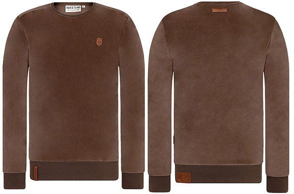 Naketano Pullover Asgardian Mack in Braun für 16,52€ (statt 30€)