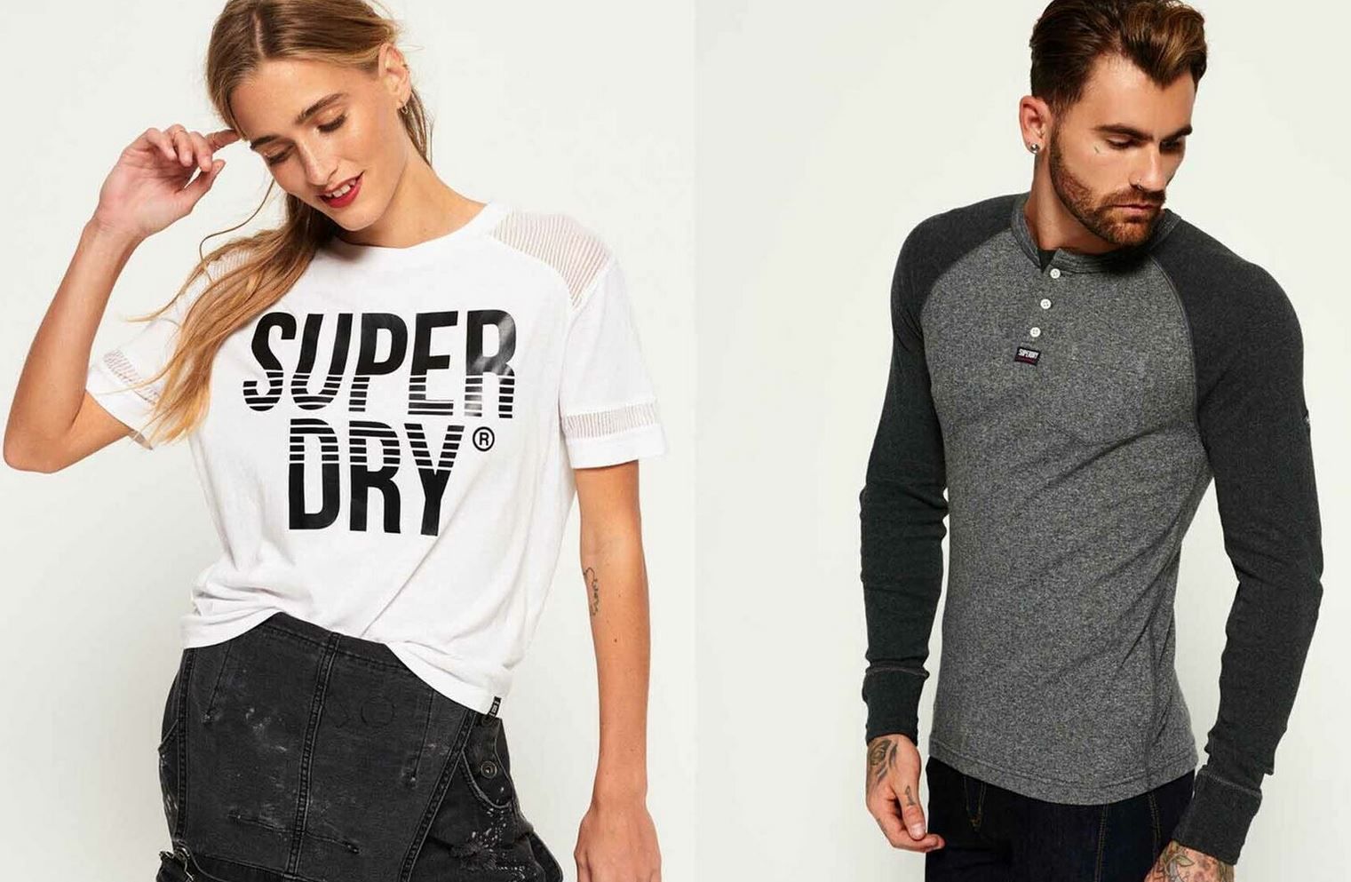 Superdry Damen und Herren Tops für je 17,95€ (statt 25€)