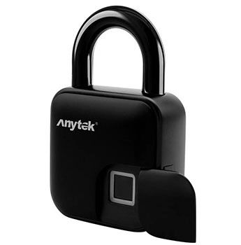 Anytek L3   Fingerprint Vorhängeschloss für 26,55€   aus DE