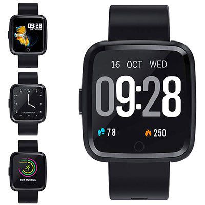 Zagzog Smartwatch & Fitnesstracker mit Farbdisplay für 23,99€ (statt 40€)