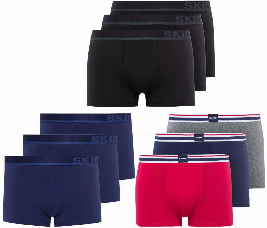 Skiny Herren Pants u. Boxer 6 er Pack für 34,95€ (statt € 50€)