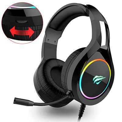 HAVIT H2011D Gaming Headset mit Suround Sound & Rauschunterdrückung für 14,99€ (statt 25€)