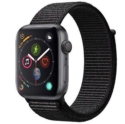 Apple Watch Series 4 GPS 44mm Space Grau mit Sport Loop für 388,41€ (statt 431€)