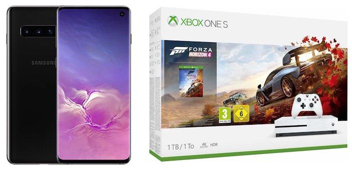 Samsung Galaxy S10 + Xbox One S Forza Horizon 4 Bundle für 79€ + Vodafone Flat mit 6GB LTE für 36,99€ mtl.