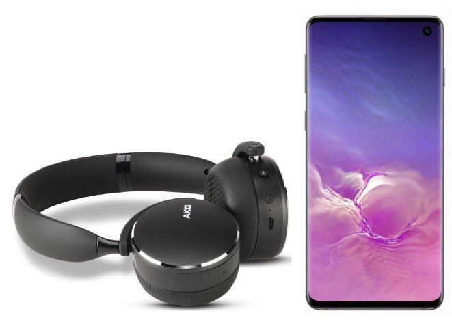 Samsung Galaxy S10 mit AKG Y500 wireless Kopfhörer für 1€ + Telekom Allnet Flat mit 1,75GB LTE für 29,95€ mtl.