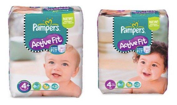 168er Pack Pampers Active Fit Windeln in Gr. 4 oder 140er Pack Gr. 4+ für je 30,24€ (statt 40€)