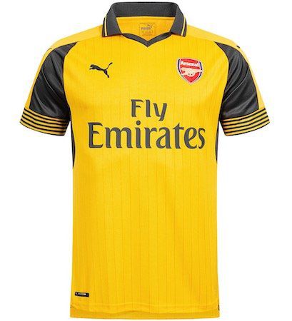 Puma FC Arsenal London Away Trikot 2016/2017 für 23,94€ (statt 31€)