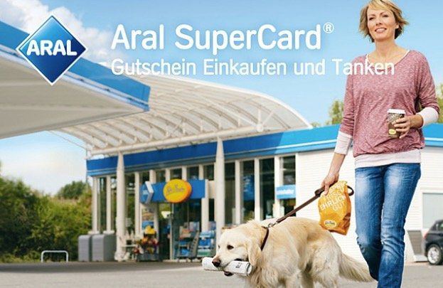 42€ Aral SuperCard Einkaufen und Tanken für 39,90€