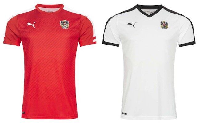 Österreich Puma Herren Trikot Home/Away ab je 15€ (statt 24€)