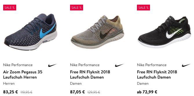 Tipp: 30% Rabatt auf Laufschuhe bei Outfitter   z.B. Nike Revolution 4 W für 29€ (statt 36€)