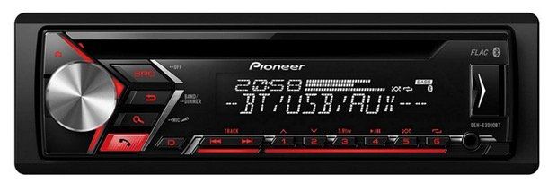 Pioneer DEHS3000BT 1DIN Autoradio für 59,99€ (statt 70€)