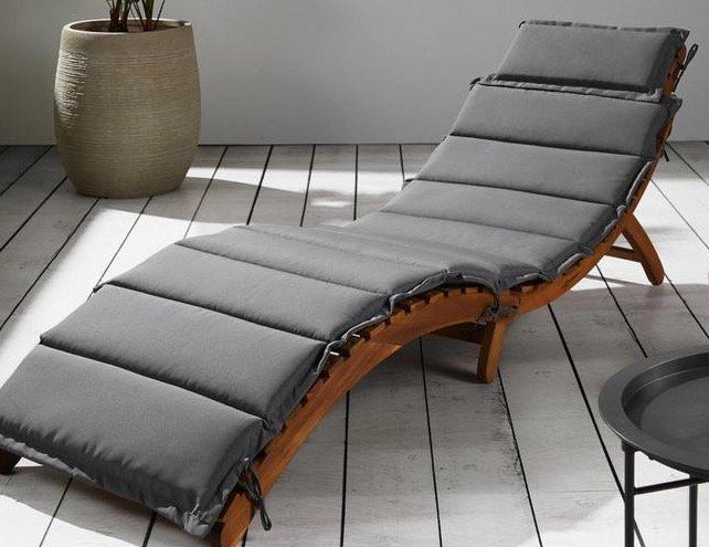 Gartenliege Bora aus echtem Akazienholz für 90,30€ Statt 129€)