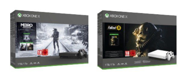 Xbox One X 1TB Bundles für je 357€   z.B. mit The Devision 2 (statt 384€)