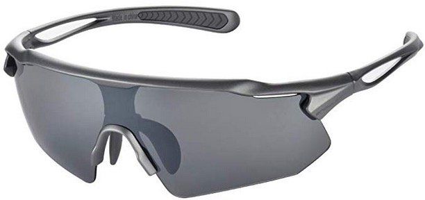 Snowledge polarisierte Sportbrille für Herren und Damen mit UV400 Schutz und Brillenetui für 11,50€ (statt 23€)