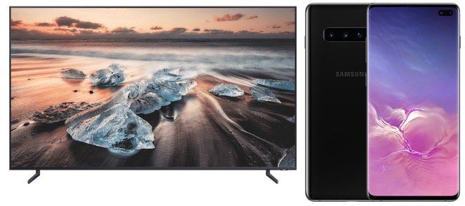 Samsung 75 QLED 8K UltraHD Fernseher nur 3.400,42€ (statt 4.399€) + geschenkt: Galaxy S10 Plus (Wert 660€)