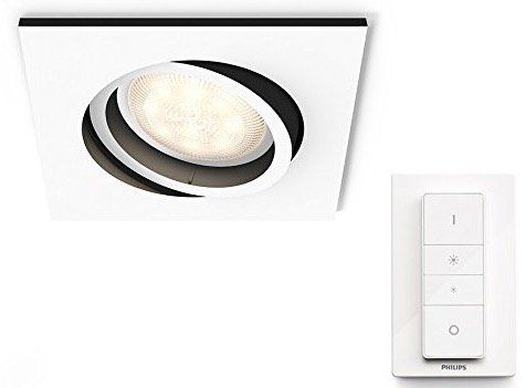 Philips Hue White Ambiance LED Einbauspot Milliskin und Dimmschalter (steuerbar via Alexa) für 33,24€ (statt 45€)