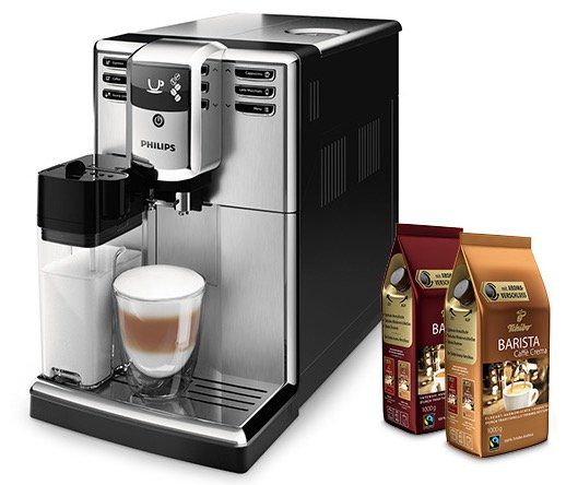 Philips EP5365/10 Kaffeevollautomat + 2kg Kaffeebohnen für 377,10€ (statt 425€)