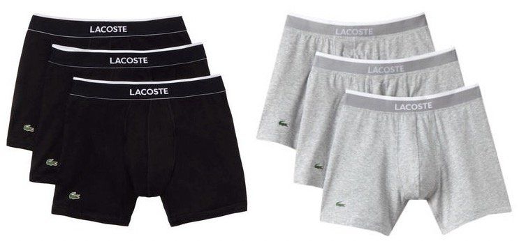 6er Pack Lacoste Herren Boxershorts für 50,77€ (statt 70€)