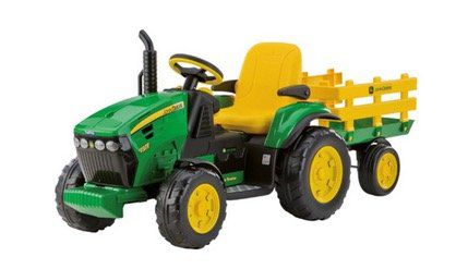 12V Traktor John Deere mit Anhänger für 259€ (statt 298€)