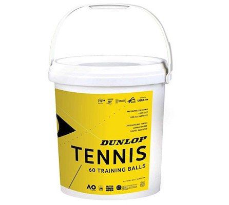 Vorbei! 60er Pack Dunlop Tennisbälle in Einheitsgröße ohne Aufdruck ab 23,30€ (statt 88€)