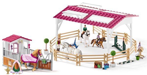 Vorbei! Schleich 72118 Reitschule mit Pferdebox für 29,99€ (statt 63€)