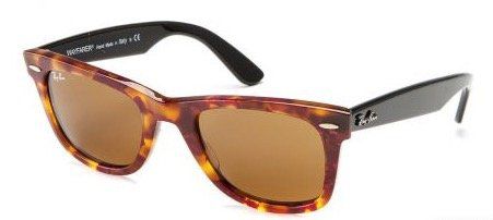 Ray Ban Wayfarer mit UV 400 in Red Havana für 59,24€ (statt 79€)