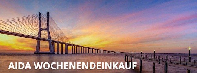 🚢 AIDA Wochenendeinkauf z.B. 12 Tage Spanien, Portugal & Kanaren ab 1.049€ p.P. inkl. Flug