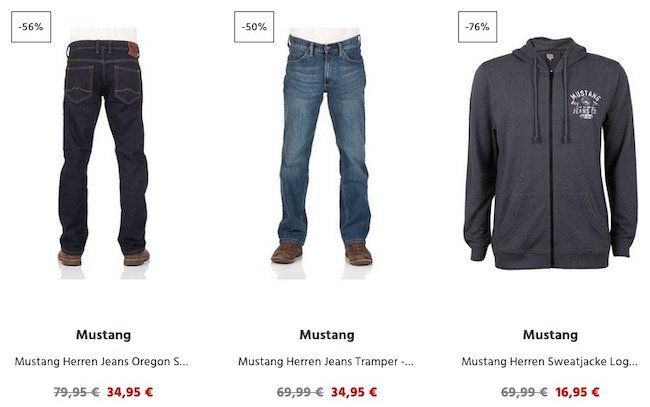 Jeans Direct mit Last Size Aktion   3 kaufen nur 2 bezahlen