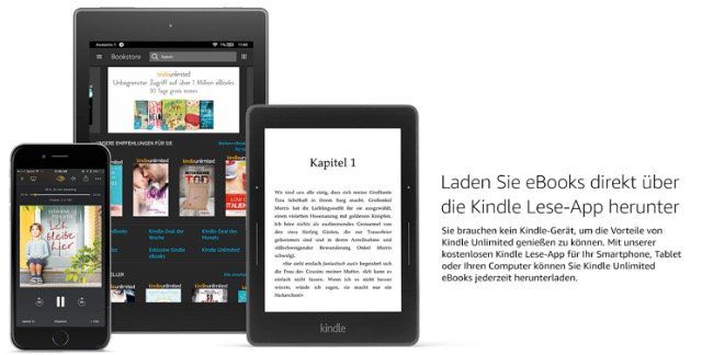 🔥 Amazon Kindle unlimited: 2 Monate eBooks & Hörbücher GRATIS   für Neukunden (statt 24€)