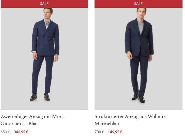 Charles Tyrwhitt mit 20% Rabatt auf alles   auch auf reduzierte Anzüge!