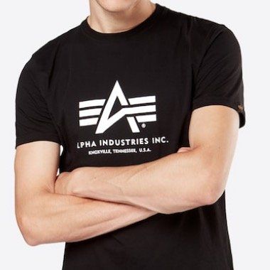 Alpha Industries Herren T Shirt in 2 Farben für 15,22€ (statt 20€)