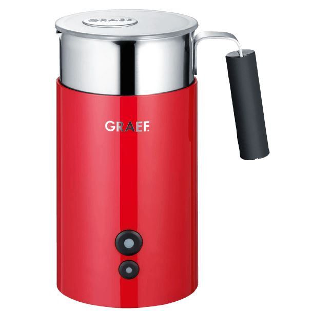 GRAEF MS 703 Milchaufschäumer 450Watt 200ml Rot für 37,60€ (statt 63€)