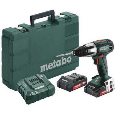 Metabo Akkuschlagbohrer inkl. 2x 2,0Ah Akku, Koffer + Ladegerät für 114€ (statt 180€)