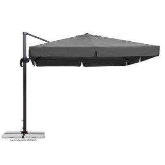 Schneider Sonnenschirm Rhodos in Anthrazit 300x300cm für 299€ (statt 332€)