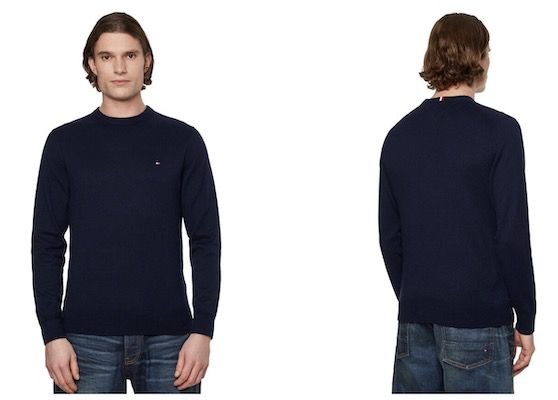 Tommy Hilfiger Herren Strickpullover mit Kaschmir für 33,95€ (statt 68€)