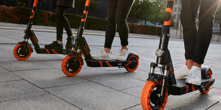 Evtl. Vorbei! E Scooter Gutschein von Circ