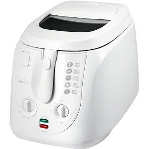 CLATRONIC FR 3548 Fritteuse mit 2000 Watt in Weiß für 36€ (statt 95€) CLATRONIC FR 3548 Fritteuse mit 2000 Watt in Weiß für 36€ (statt 95€)