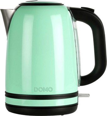 DOMO DO489WK Wasserkocher in Pastellgrün für 28€ (statt 43€)