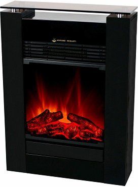 EL FUEGO AY 627 Elektrokamin Tessin Elektroheizung mit 1800 Watt für 119€ (statt 166€)