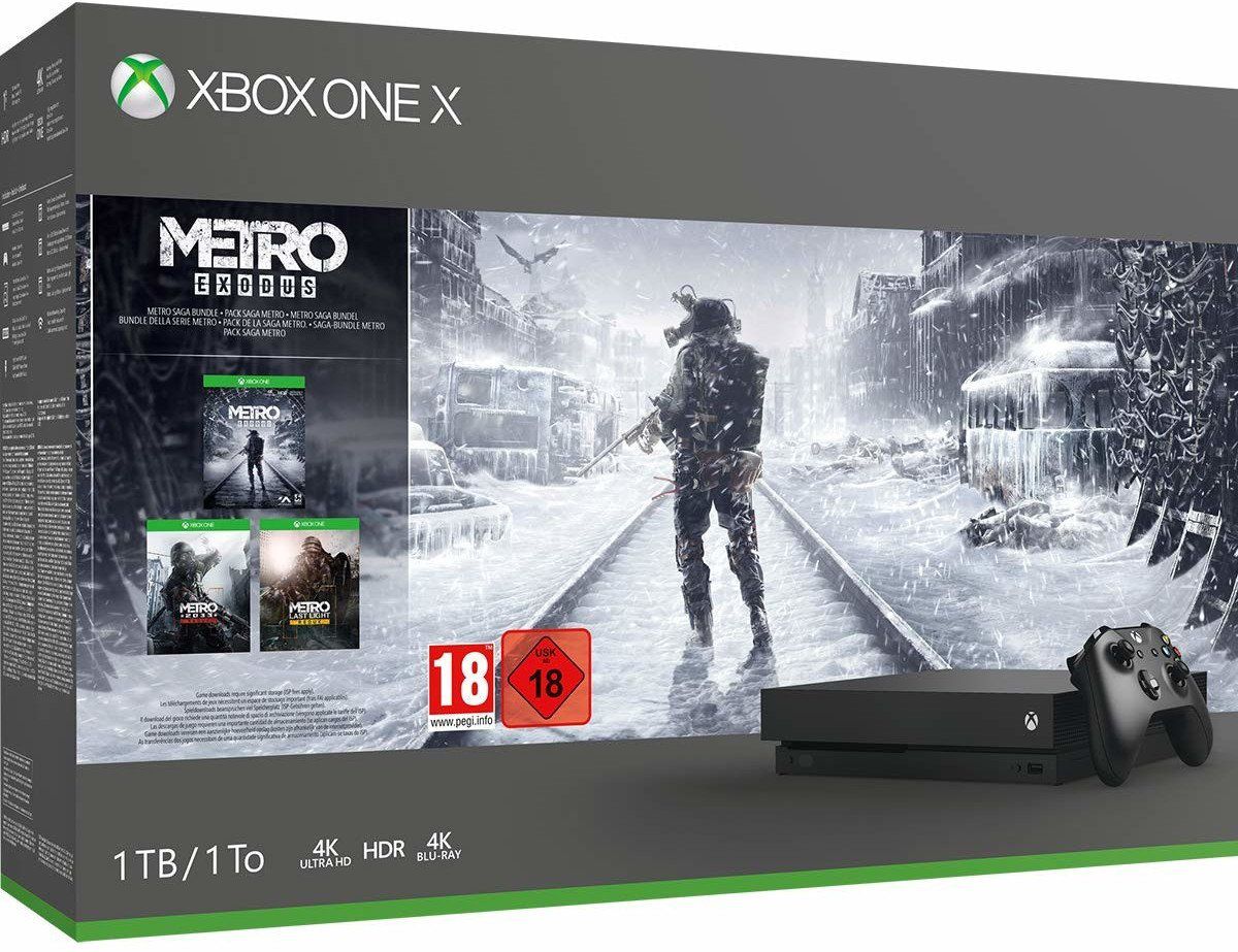 Xbox One X Metro Exodus Bundle für 305€ (statt 328€)