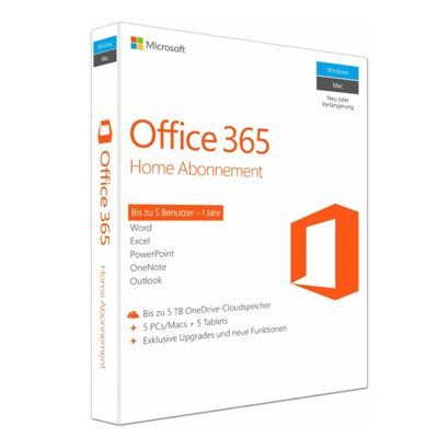 Ausverkauft! Microsoft Office 365 Home für 49,11€ (statt 60€)   1 Jahr für 6 Benutzer (Win, Mac oder Tablet)